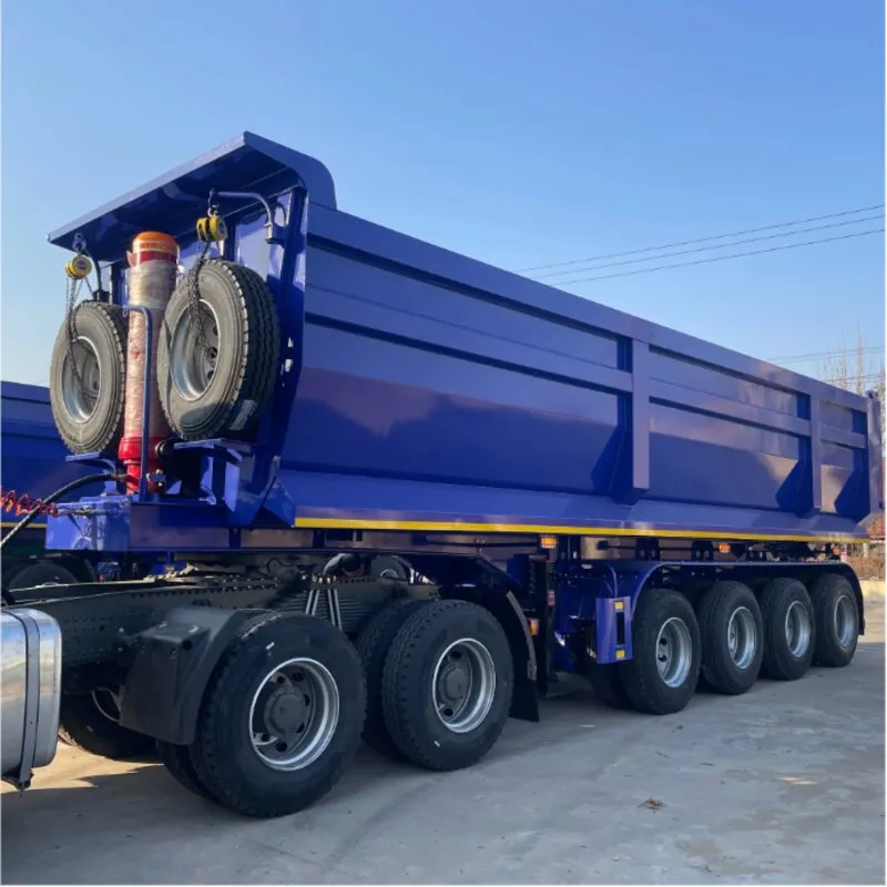 Treler Kargo Tipper Belakang Jenis U